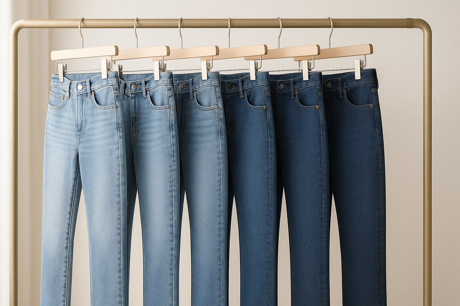 اختيار الجينز حسب شكل الجسم